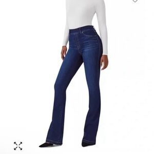 SPANX High Rise Flare Leg Jeans